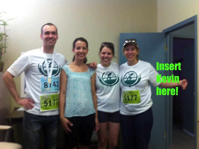 Bergen and Associates Counselling contributed a relay team to the FAther's Day Manitoba Marathon 2012